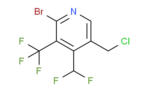 AM122421 | 1806914-00-0 | 2-Bromo-5-(chloromethyl)-4-(difluoromethyl)-3-(trifluoromethyl)pyridine