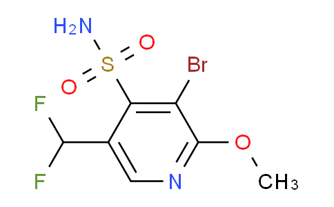 AM122424 | 1805340-11-7 | 3-Bromo-5-(difluoromethyl)-2-methoxypyridine-4-sulfonamide