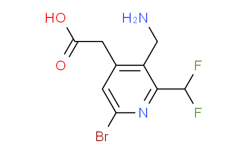 AM122425 | 1805353-77-8 | 3-(Aminomethyl)-6-bromo-2-(difluoromethyl)pyridine-4-acetic acid