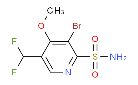 AM122426 | 1806908-39-3 | 3-Bromo-5-(difluoromethyl)-4-methoxypyridine-2-sulfonamide