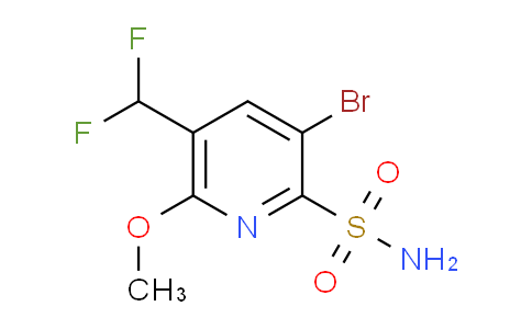 AM122428 | 1805428-62-9 | 3-Bromo-5-(difluoromethyl)-6-methoxypyridine-2-sulfonamide