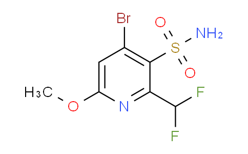 AM122434 | 1805428-69-6 | 4-Bromo-2-(difluoromethyl)-6-methoxypyridine-3-sulfonamide