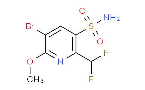 AM122443 | 1805340-12-8 | 3-Bromo-6-(difluoromethyl)-2-methoxypyridine-5-sulfonamide