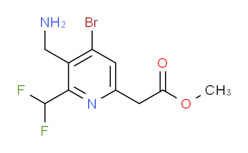 AM122453 | 1805382-96-0 | Methyl 3-(aminomethyl)-4-bromo-2-(difluoromethyl)pyridine-6-acetate