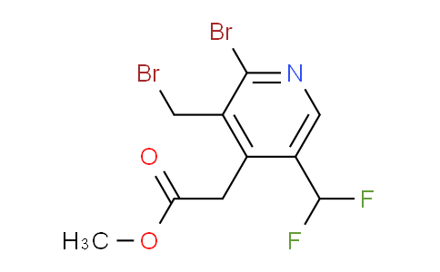 AM122454 | 1806861-04-0 | Methyl 2-bromo-3-(bromomethyl)-5-(difluoromethyl)pyridine-4-acetate