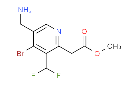 AM122455 | 1806857-86-2 | Methyl 5-(aminomethyl)-4-bromo-3-(difluoromethyl)pyridine-2-acetate
