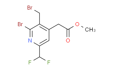AM122456 | 1806921-67-4 | Methyl 2-bromo-3-(bromomethyl)-6-(difluoromethyl)pyridine-4-acetate