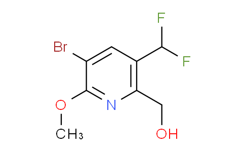 AM122462 | 1805246-17-6 | 3-Bromo-5-(difluoromethyl)-2-methoxypyridine-6-methanol