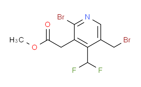 AM122465 | 1805382-54-0 | Methyl 2-bromo-5-(bromomethyl)-4-(difluoromethyl)pyridine-3-acetate