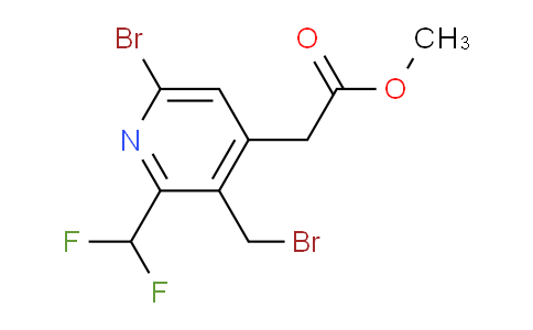 AM122466 | 1806922-05-3 | Methyl 6-bromo-3-(bromomethyl)-2-(difluoromethyl)pyridine-4-acetate