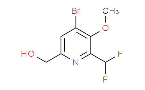 AM122467 | 1805246-35-8 | 4-Bromo-2-(difluoromethyl)-3-methoxypyridine-6-methanol
