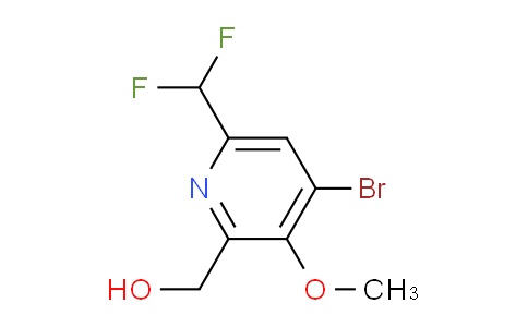 AM122468 | 1805246-43-8 | 4-Bromo-6-(difluoromethyl)-3-methoxypyridine-2-methanol