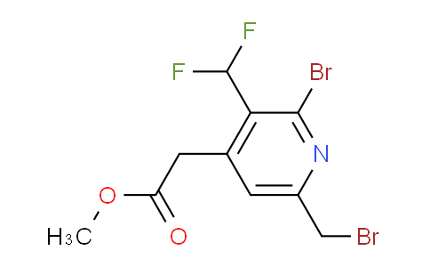 AM122469 | 1805950-79-1 | Methyl 2-bromo-6-(bromomethyl)-3-(difluoromethyl)pyridine-4-acetate