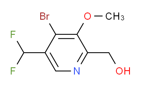 4-Bromo-5-(difluoromethyl)-3-methoxypyridine-2-methanol