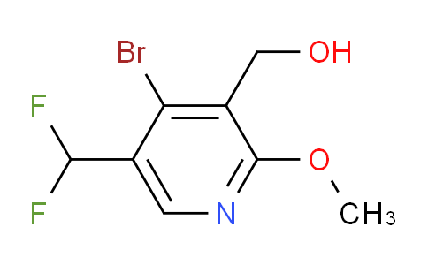 4-Bromo-5-(difluoromethyl)-2-methoxypyridine-3-methanol
