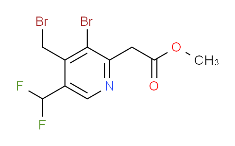 AM122480 | 1805385-96-9 | Methyl 3-bromo-4-(bromomethyl)-5-(difluoromethyl)pyridine-2-acetate