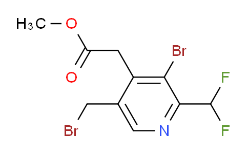 AM122482 | 1805041-58-0 | Methyl 3-bromo-5-(bromomethyl)-2-(difluoromethyl)pyridine-4-acetate