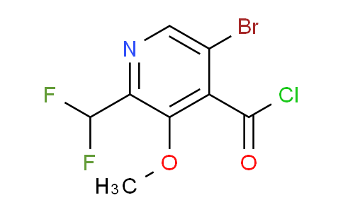 AM122484 | 1805351-85-2 | 5-Bromo-2-(difluoromethyl)-3-methoxypyridine-4-carbonyl chloride