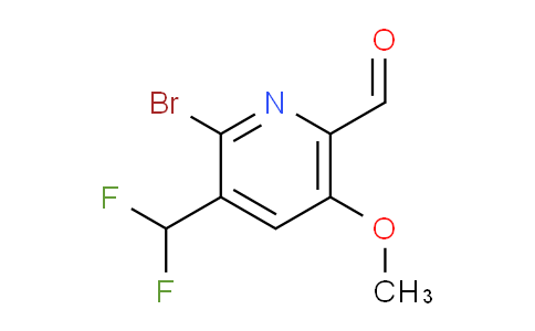 AM122489 | 1805246-61-0 | 2-Bromo-3-(difluoromethyl)-5-methoxypyridine-6-carboxaldehyde