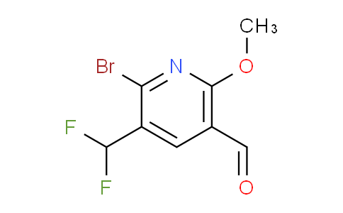 2-Bromo-3-(difluoromethyl)-6-methoxypyridine-5-carboxaldehyde
