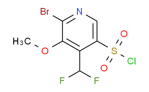 AM122492 | 1806905-94-1 | 2-Bromo-4-(difluoromethyl)-3-methoxypyridine-5-sulfonyl chloride