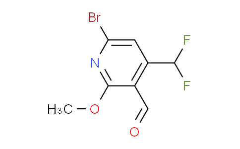 AM122498 | 1805921-47-4 | 6-Bromo-4-(difluoromethyl)-2-methoxypyridine-3-carboxaldehyde