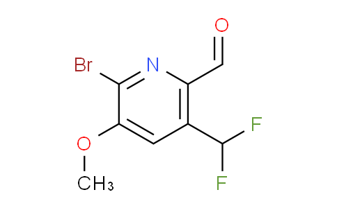 AM122499 | 1805341-69-8 | 2-Bromo-5-(difluoromethyl)-3-methoxypyridine-6-carboxaldehyde