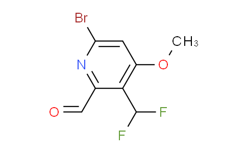 AM122502 | 1805246-90-5 | 6-Bromo-3-(difluoromethyl)-4-methoxypyridine-2-carboxaldehyde