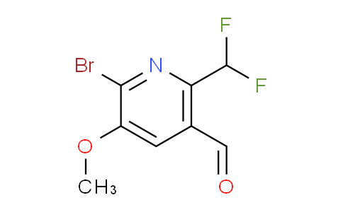 AM122504 | 1804857-07-5 | 2-Bromo-6-(difluoromethyl)-3-methoxypyridine-5-carboxaldehyde