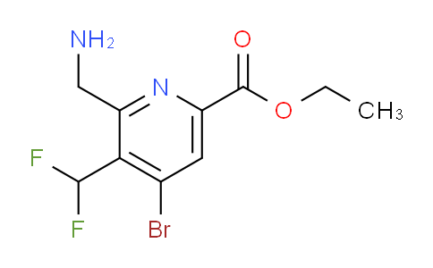 AM122507 | 1805454-62-9 | Ethyl 2-(aminomethyl)-4-bromo-3-(difluoromethyl)pyridine-6-carboxylate