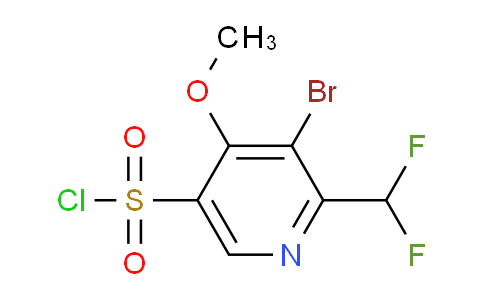 AM122509 | 1805381-30-9 | 3-Bromo-2-(difluoromethyl)-4-methoxypyridine-5-sulfonyl chloride