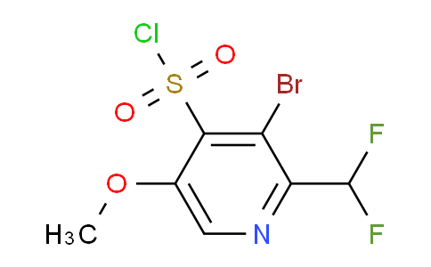 AM122510 | 1805241-84-2 | 3-Bromo-2-(difluoromethyl)-5-methoxypyridine-4-sulfonyl chloride