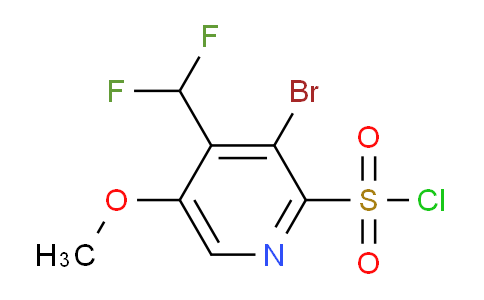 AM122513 | 1805928-32-8 | 3-Bromo-4-(difluoromethyl)-5-methoxypyridine-2-sulfonyl chloride