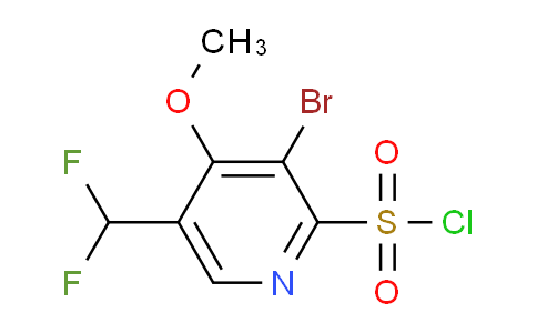 AM122519 | 1805928-31-7 | 3-Bromo-5-(difluoromethyl)-4-methoxypyridine-2-sulfonyl chloride