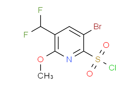 AM122520 | 1805427-37-5 | 3-Bromo-5-(difluoromethyl)-6-methoxypyridine-2-sulfonyl chloride