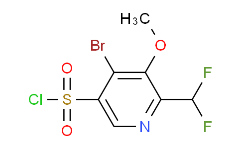 AM122521 | 1805351-91-0 | 4-Bromo-2-(difluoromethyl)-3-methoxypyridine-5-sulfonyl chloride