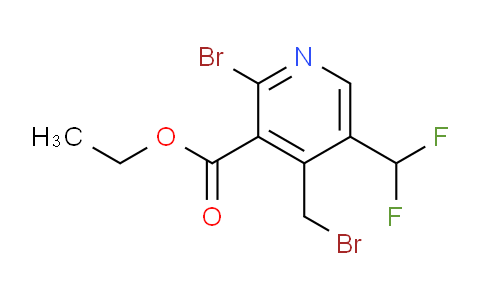 AM122524 | 1804858-44-3 | Ethyl 2-bromo-4-(bromomethyl)-5-(difluoromethyl)pyridine-3-carboxylate