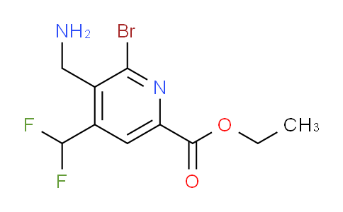 AM122526 | 1805942-71-5 | Ethyl 3-(aminomethyl)-2-bromo-4-(difluoromethyl)pyridine-6-carboxylate