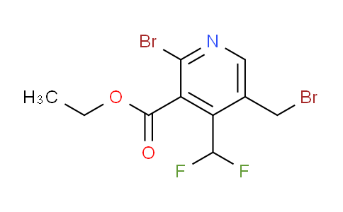 AM122530 | 1805367-44-5 | Ethyl 2-bromo-5-(bromomethyl)-4-(difluoromethyl)pyridine-3-carboxylate