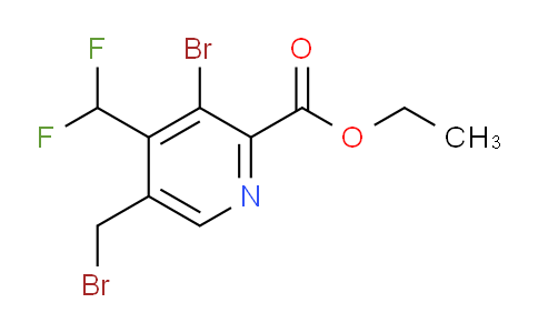 AM122549 | 1804490-30-9 | Ethyl 3-bromo-5-(bromomethyl)-4-(difluoromethyl)pyridine-2-carboxylate