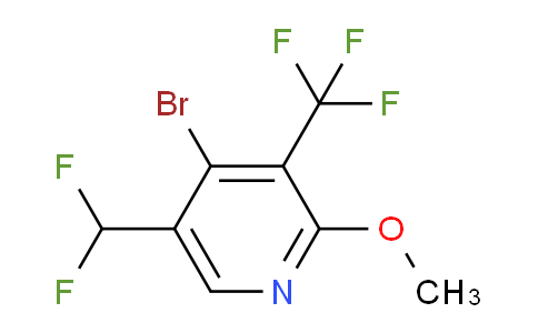 AM122555 | 1805425-35-7 | 4-Bromo-5-(difluoromethyl)-2-methoxy-3-(trifluoromethyl)pyridine