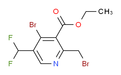 AM122556 | 1804850-05-2 | Ethyl 4-bromo-2-(bromomethyl)-5-(difluoromethyl)pyridine-3-carboxylate