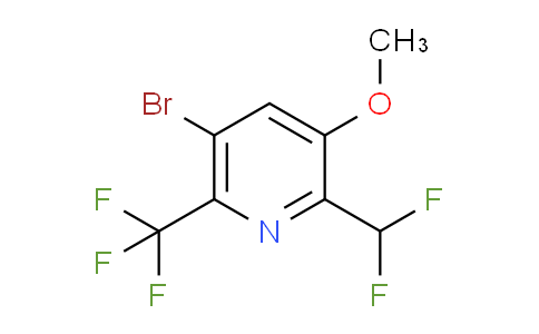 AM122557 | 1806870-30-3 | 5-Bromo-2-(difluoromethyl)-3-methoxy-6-(trifluoromethyl)pyridine