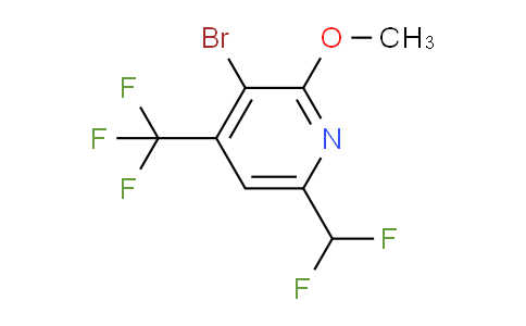 AM122559 | 1806870-35-8 | 3-Bromo-6-(difluoromethyl)-2-methoxy-4-(trifluoromethyl)pyridine