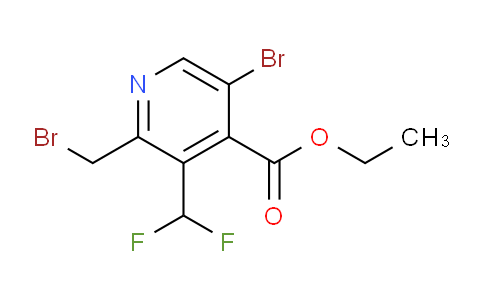 AM122565 | 1805950-19-9 | Ethyl 5-bromo-2-(bromomethyl)-3-(difluoromethyl)pyridine-4-carboxylate