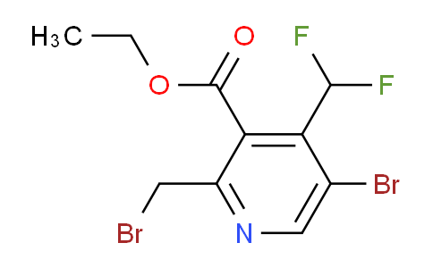 AM122567 | 1807001-51-9 | Ethyl 5-bromo-2-(bromomethyl)-4-(difluoromethyl)pyridine-3-carboxylate