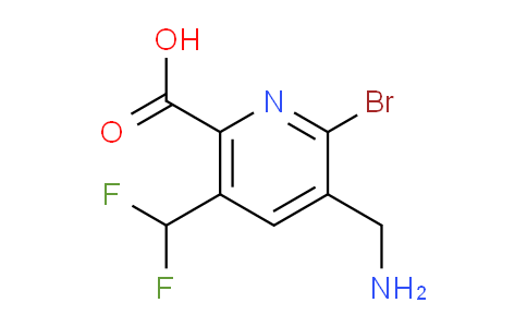 AM122568 | 1805255-05-3 | 3-(Aminomethyl)-2-bromo-5-(difluoromethyl)pyridine-6-carboxylic acid