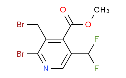 AM122569 | 1805343-81-0 | Methyl 2-bromo-3-(bromomethyl)-5-(difluoromethyl)pyridine-4-carboxylate