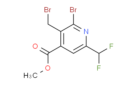 AM122570 | 1805380-94-2 | Methyl 2-bromo-3-(bromomethyl)-6-(difluoromethyl)pyridine-4-carboxylate