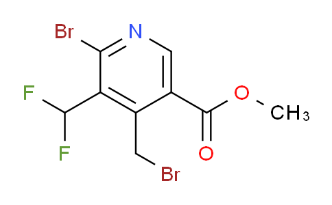 AM122572 | 1805343-85-4 | Methyl 2-bromo-4-(bromomethyl)-3-(difluoromethyl)pyridine-5-carboxylate